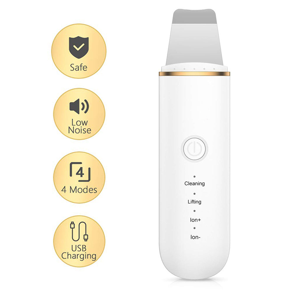 Ultrasonic Ion Skin Scrubber Feature