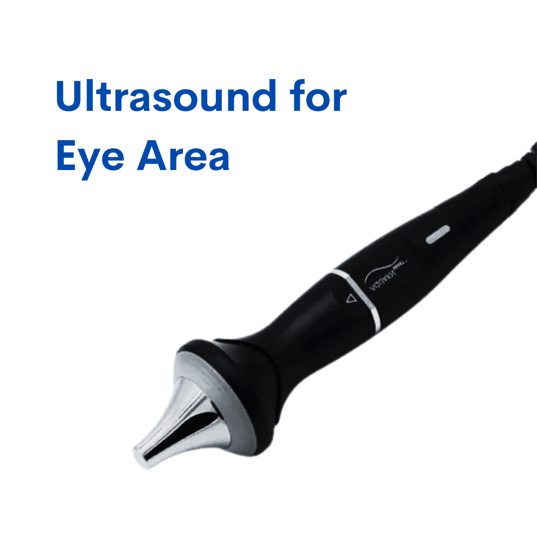 Ultrasound for Eye area, handle for professional hydrafacial machine