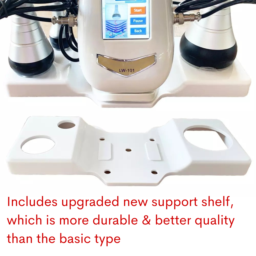 Upgraded support shelf for 40K Ultrasonic Cavitation Machine