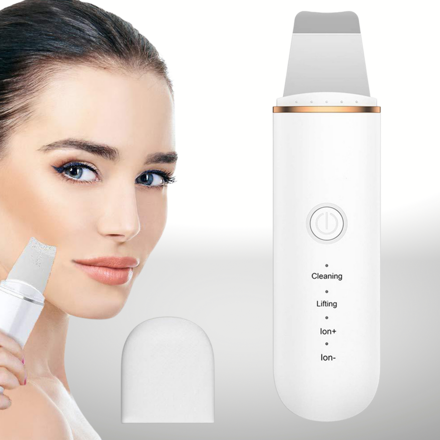 Rejuva Fresh Ultrasonic Ion Skin Scrubber Facial Device