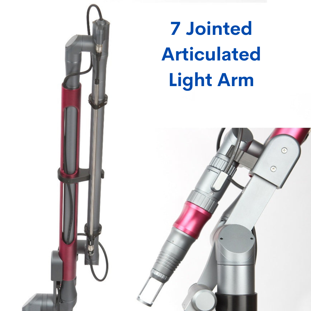 7 jointed Ariculated light arm of nd:YAG laser