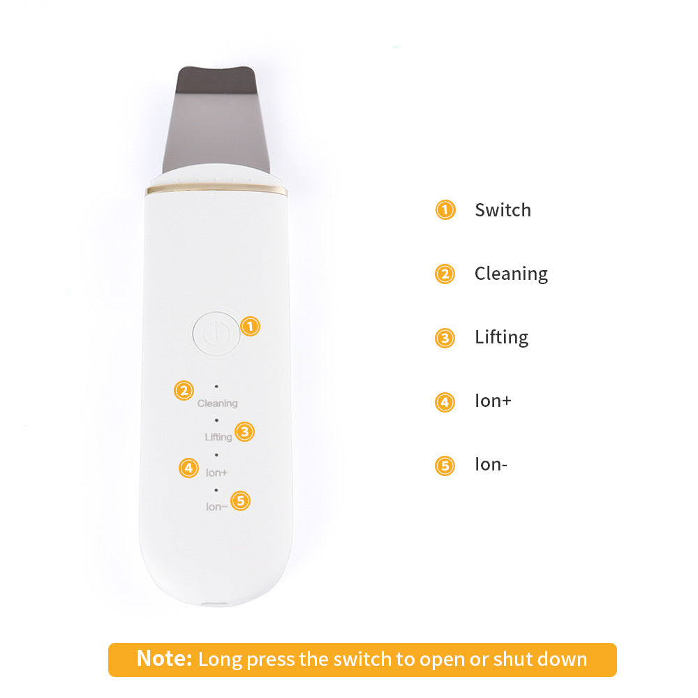 Ultrasonic Ion Skin Scrubber Main Functions