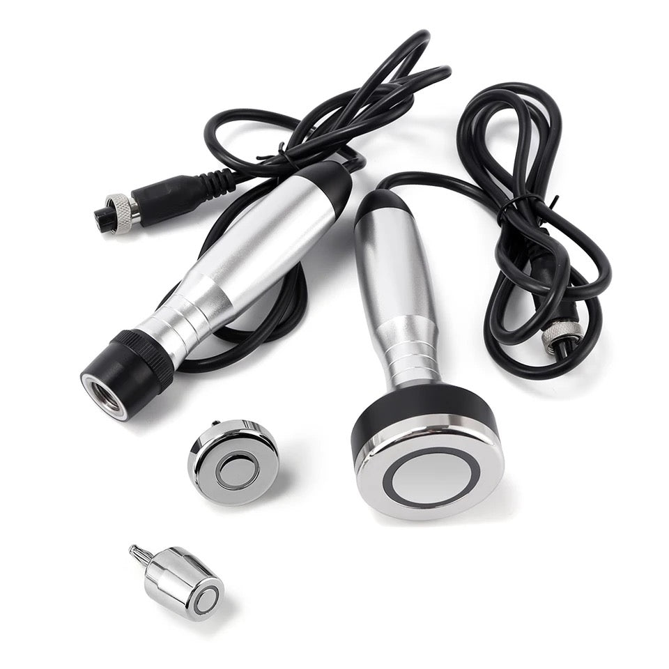 Two Probes and Two Attachments of Radio Frequency Skin Tightening Machine