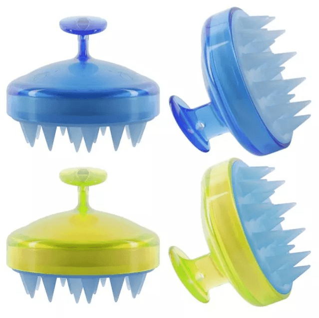 Different Color Shampoo Massage Brush Facial Device