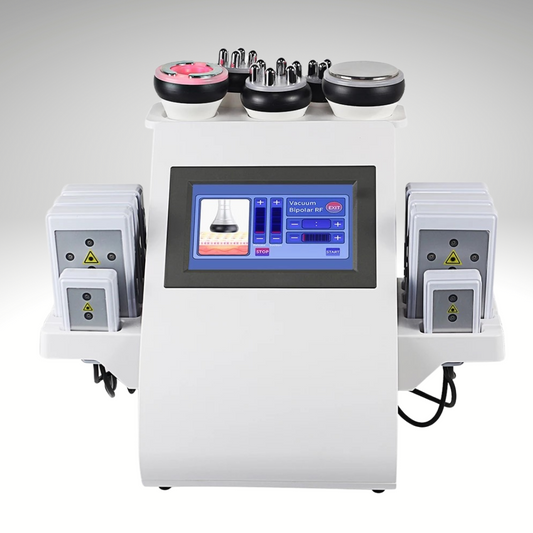 6 in 1 Ultrasonic Cavitation Machine with Lipo Laser Paddles
