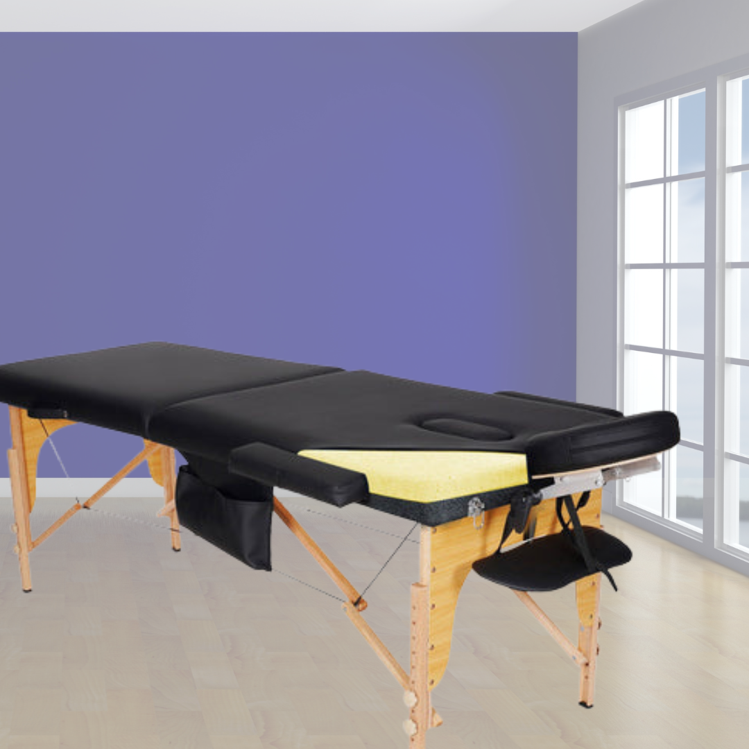 Portable Massage Table with Memory Foam