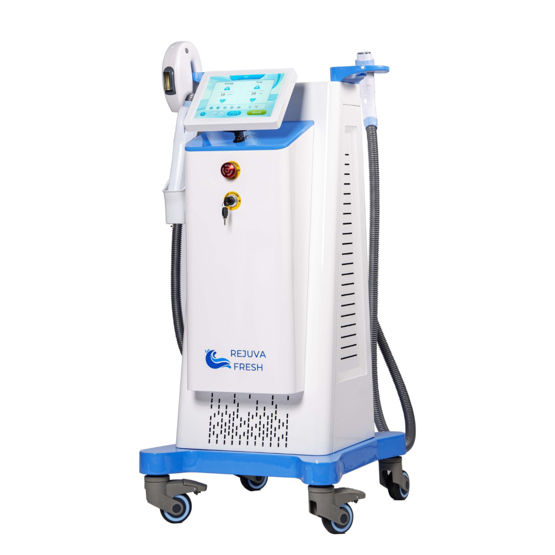 4 in 1 Multi-functional Laser with ND YAG + SHR + E-Light + RF
