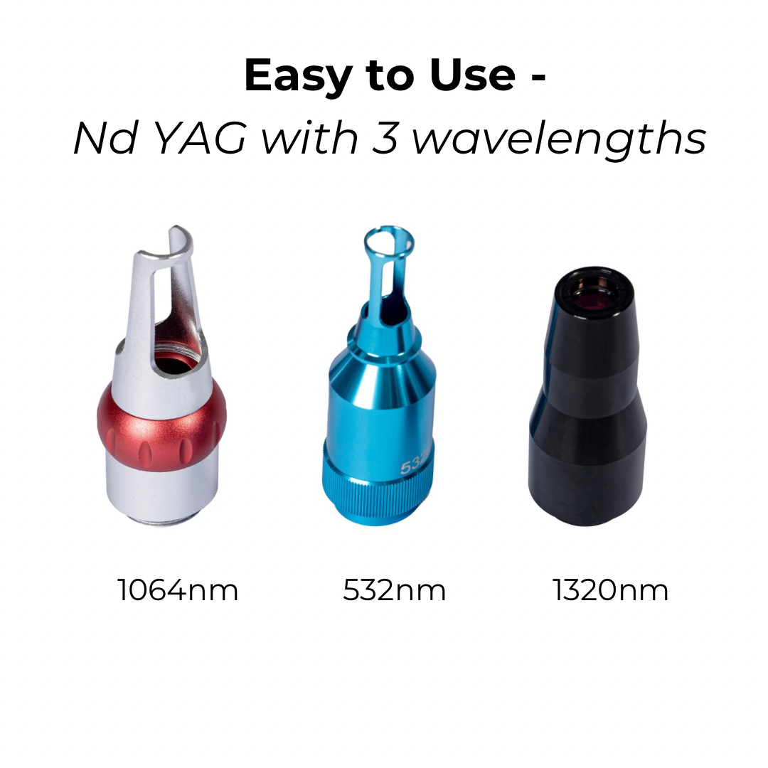 4 in 1 Multi-functional Laser with ND YAG + SHR + E-Light + RF