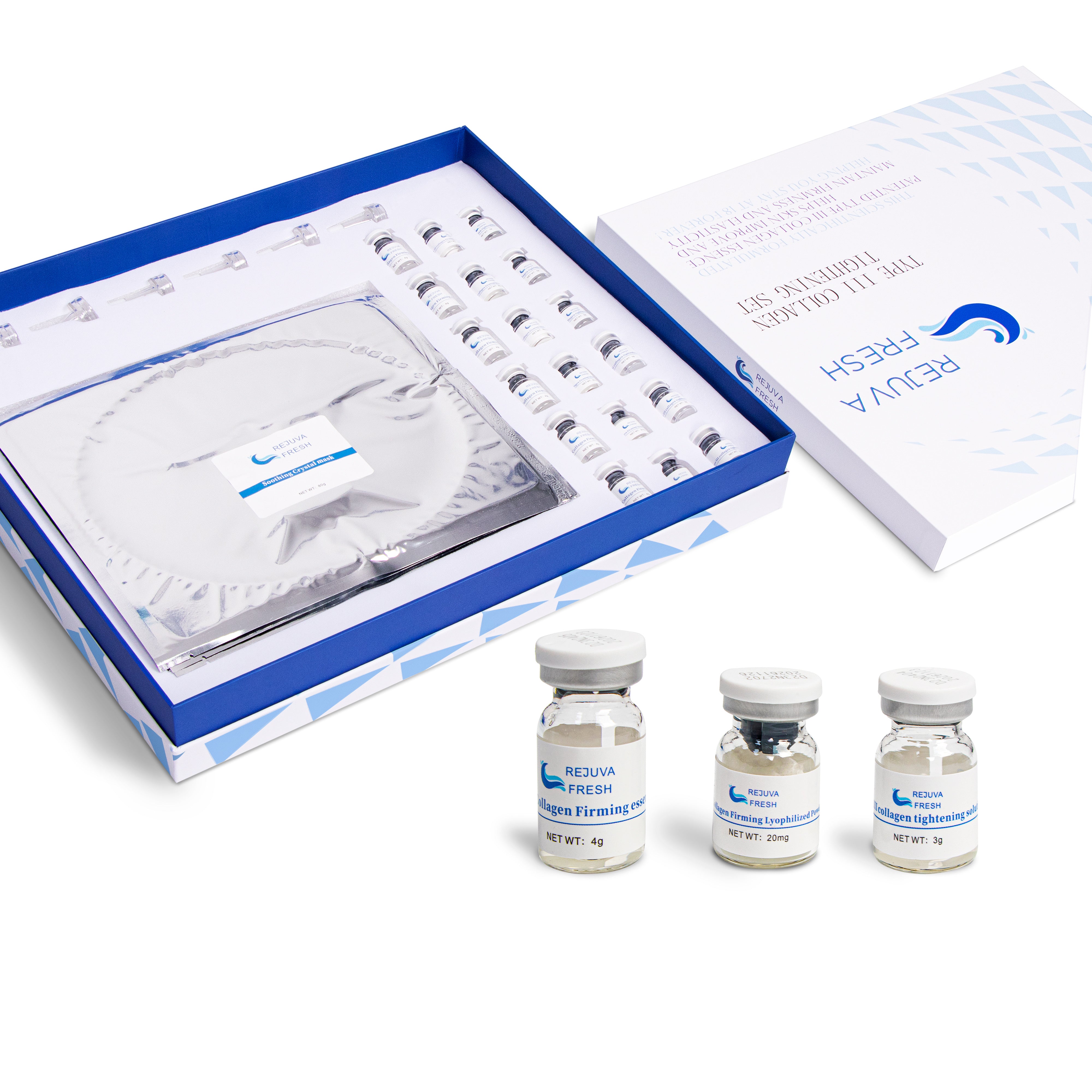 Collagenizer Machine Type III Collagen Tightening Set for RF Microneedling Treatment ...